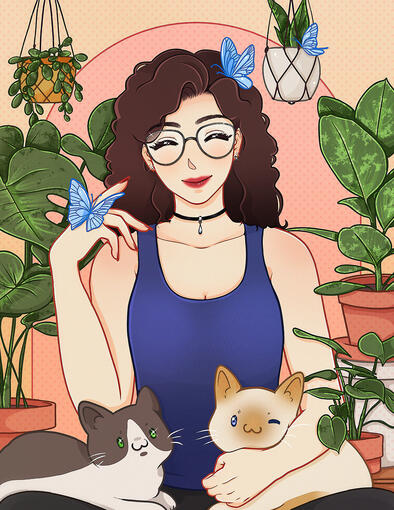 Des plantes et des potichats — pour Whiko